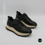 Демі кросівкиAllsy 214856 26Z65D351 9-1 BLACK Lonza 219969 6330 - чорна натуральна шкіра