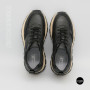Демі кросівкиAllsy 214856 26Z65D351 9-1 BLACK Lonza 219969 6330 - чорна натуральна шкіра