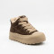 Жіночі зимові кросівки черевики Allsy 216217 8806 6334 BROWN SUEDE шоколадні з натуральної замші для сезона осінь-зима