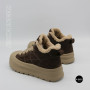 Allsy 216217 8806 6334 Women's Brown Suede Platform Boots