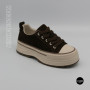 Трендовые кеды Allsy 215399 Lonza 219914 6336 BROWN - платформа и натуральная замша