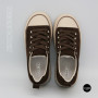 Трендовые кеды Allsy 215399 Lonza 219914 6336 BROWN - платформа и натуральная замша
