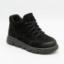Тепло і комфорт: черевики Allsy 220444 86780-1 6338 BLACK NUBUK з нубука