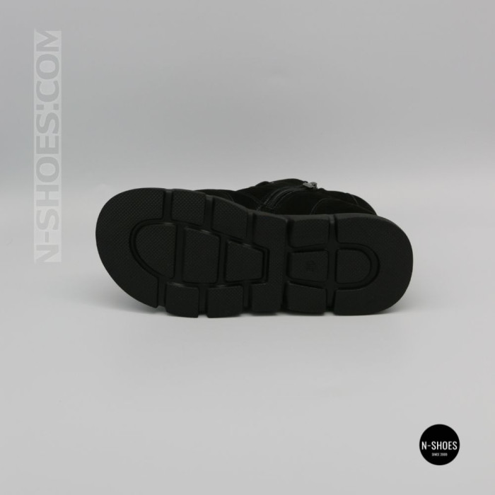 Тепло і комфорт: черевики Allsy 220444 86780-1 Lonza 220767 6338 BLACK NUBUK з нубука