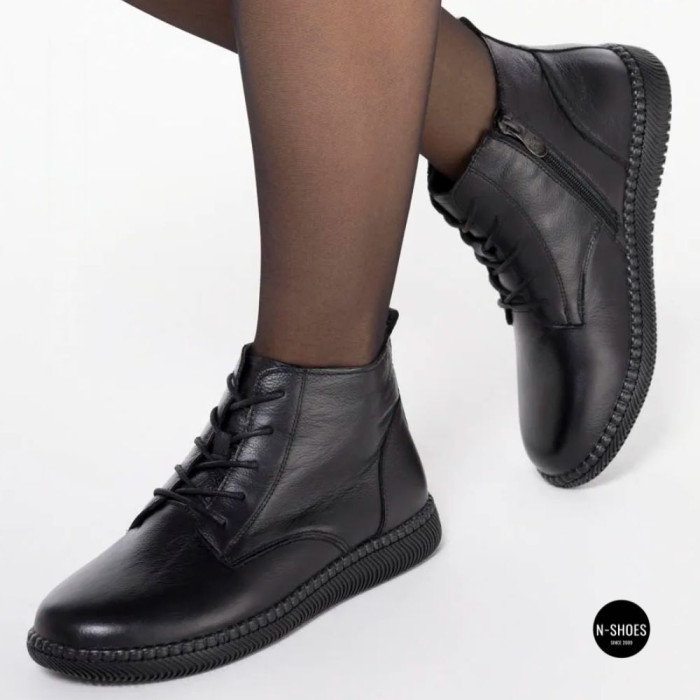 Жіночі черевики Allsy 215848 676-202709-1R 6339 BLACK 6339: комфорт у кожному кроці