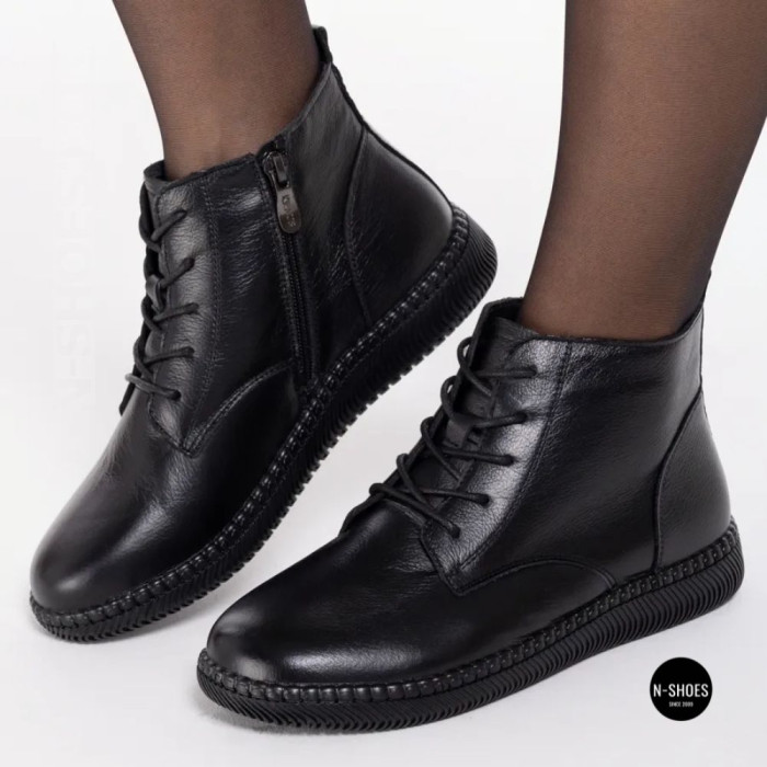 Жіночі черевики Allsy 215848 676-202709-1R 6339 BLACK 6339: комфорт у кожному кроці