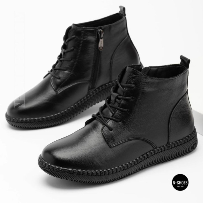 Жіночі черевики Allsy 215848 676-202709-1R 6339 BLACK 6339: комфорт у кожному кроці