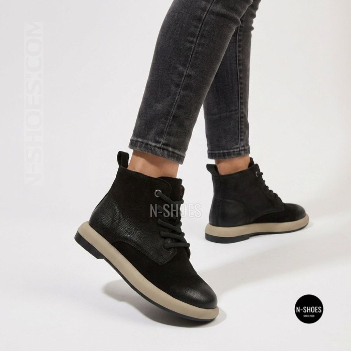 Черевики Allsy 216616 25Z53R002-2 BLACK 6340 - комфорт щодня