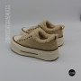 Зимние кеды на платформе Allsy 215159 BEIGE Lonza 219798 6342 - тепло замши и стиль