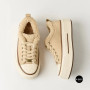 Зимові кеди на платформі Allsy 215159 BEIGE Lonza 219797 6342 - тепло замші та стиль