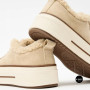 Зимові кеди на платформі Allsy 215159 BEIGE Lonza 219797 6342 - тепло замші та стиль