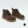 Черевики Allsy 216337 7257 BROWN SUEDE 6345 теплі на вовні