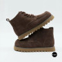 Черевики Allsy 216337 7257 BROWN SUEDE 6345 теплі на вовні