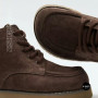 Черевики Allsy 216337 7257 BROWN SUEDE 6345 теплі на вовні