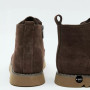Черевики Allsy 216337 7257 BROWN SUEDE 6345 теплі на вовні
