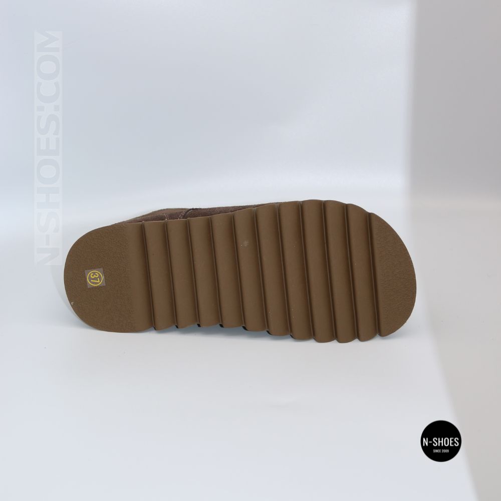 Черевики Allsy 216337 7257 BROWN SUEDE 6345 теплі на вовні