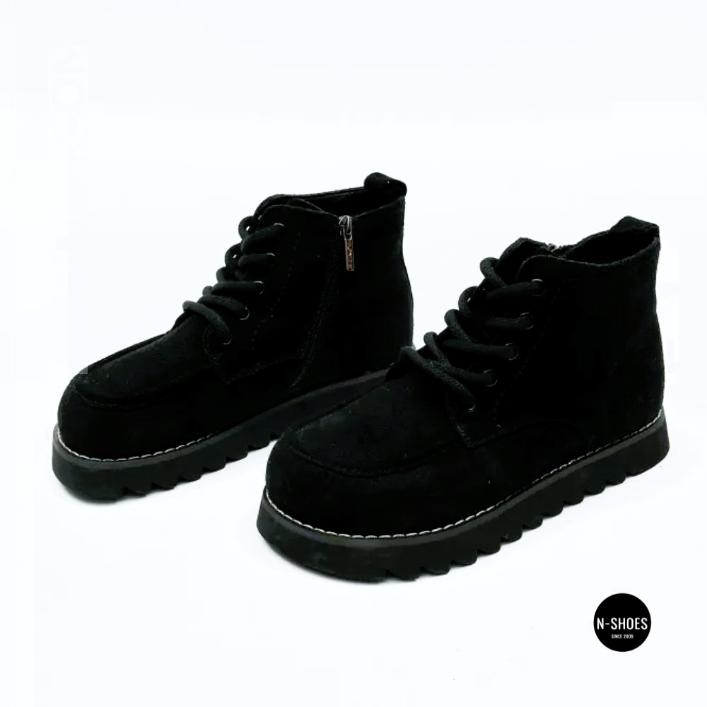 Allsy 216334 7257 BLACK SUEDE 6346: тепло в настоящей замше