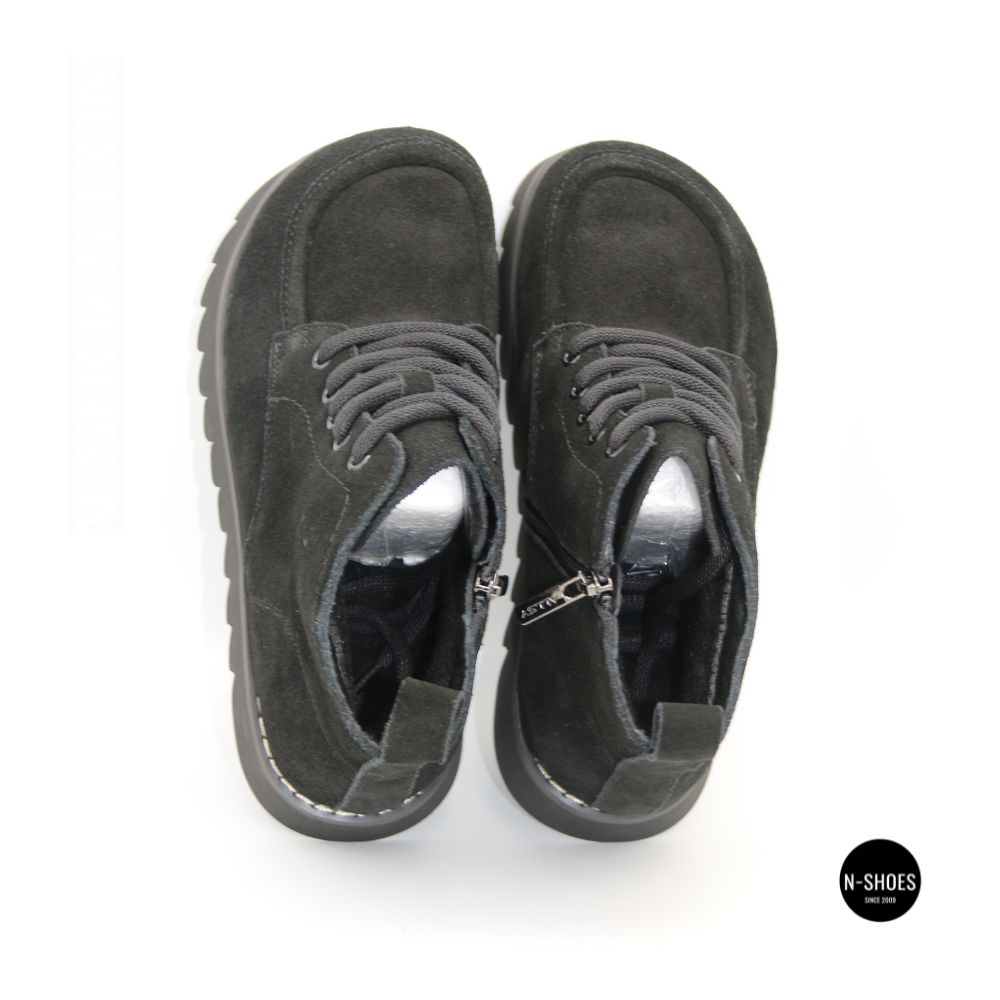 Allsy 216334 7257 BLACK SUEDE 6346: тепло в настоящей замше