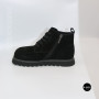 Allsy 216334 7257 BLACK SUEDE 6346: тепло в настоящей замше