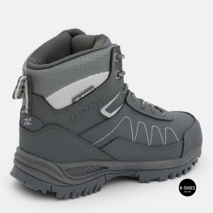Зимние ботинки Bona 956R-2-6 Dark Grey-Silver 6356 на меху