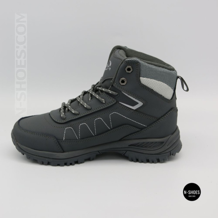 Зимние ботинки Bona 956R-2-6 Dark Grey-Silver 6356 на меху