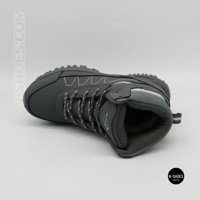 Зимние ботинки Bona 956R-2-6 Dark Grey-Silver 6356 на меху
