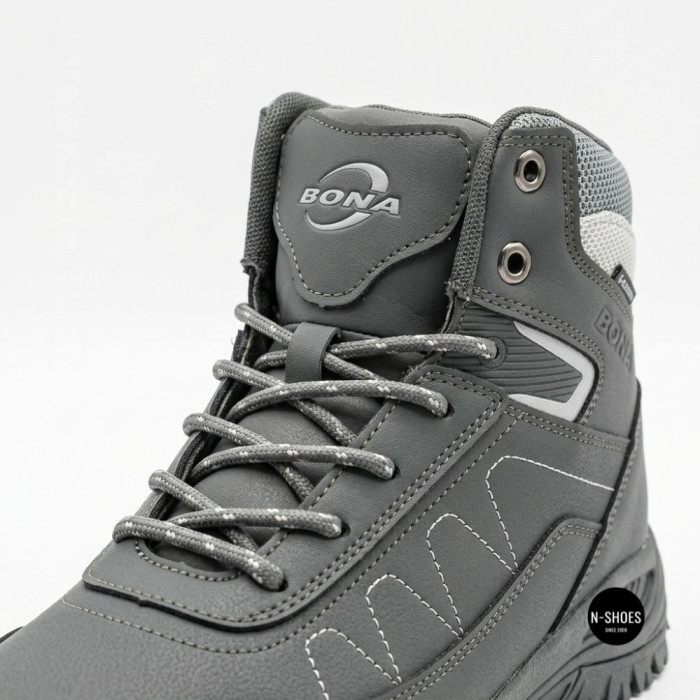 Зимние ботинки Bona 956R-2-6 Dark Grey-Silver 6356 на меху