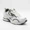 Женские демисезонные кожаные белые кроссовки Bona 963A-2 White-Dark Grey 6357 из натуральной кожи, серия Комфорт с анатомической стелькой