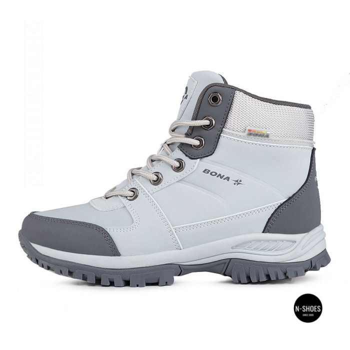 Ботинки Bona 957Z-2-6 Lt.Grey 6359: тепло, которое держит удар