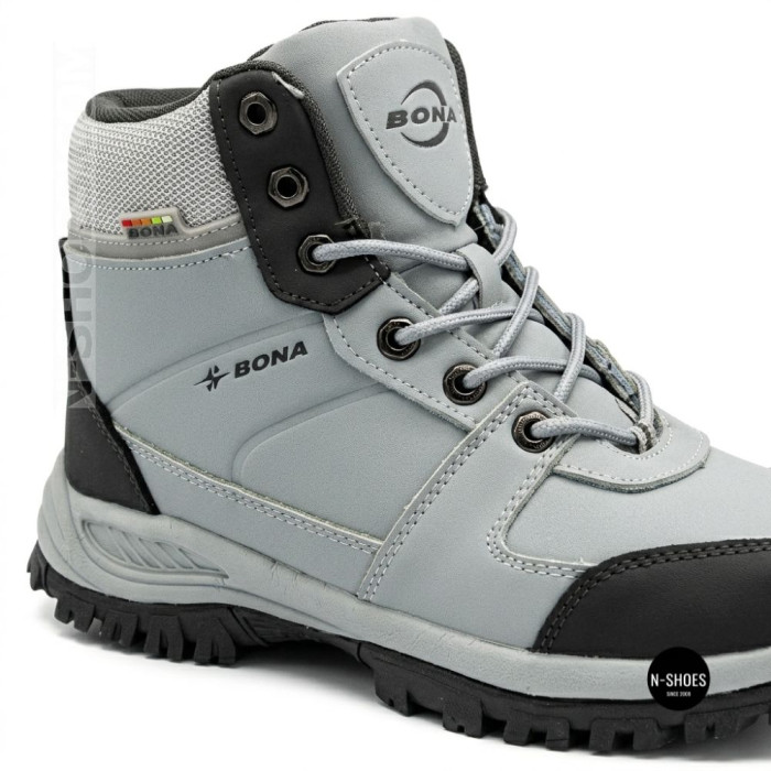 Ботинки Bona 957Z-2-6 Lt.Grey 6359: тепло, которое держит удар