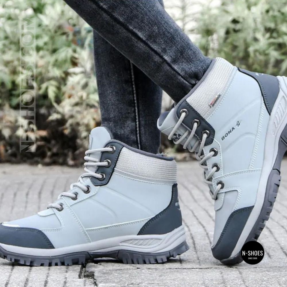 Ботинки Bona 957Z-2-6 Lt.Grey 6359: тепло, которое держит удар