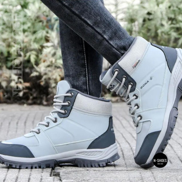 Ботинки Bona 957Z-2-6 Lt.Grey 6359: тепло, которое держит удар
