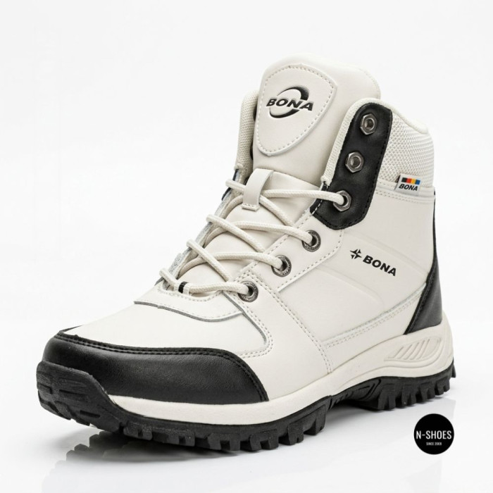Зимние ботинки Bona 957Y-2-6 Beige-Black 6360 тепло на каждый шаг