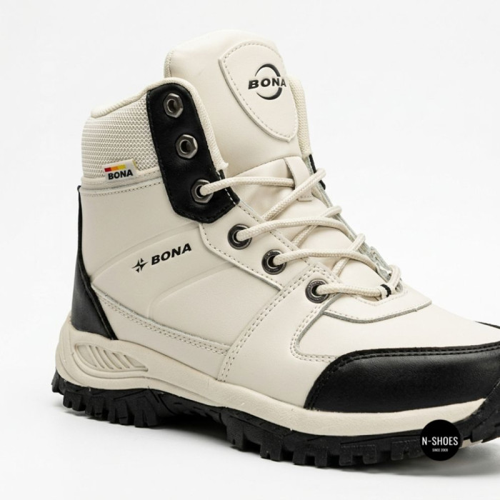 Зимние ботинки Bona 957Y-2-6 Beige-Black 6360 тепло на каждый шаг