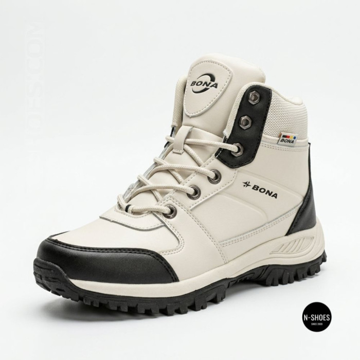 Зимние ботинки Bona 957Y-2-6 Beige-Black 6360 тепло на каждый шаг