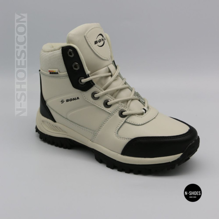 Зимние ботинки Bona 957Y-2-6 Beige-Black 6360 тепло на каждый шаг