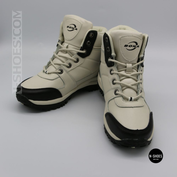 Зимние ботинки Bona 957Y-2-6 Beige-Black 6360 тепло на каждый шаг