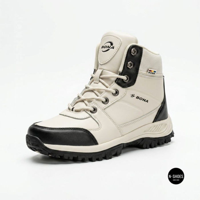 Зимние ботинки Bona 957Y-2-6 Beige-Black 6360 тепло на каждый шаг