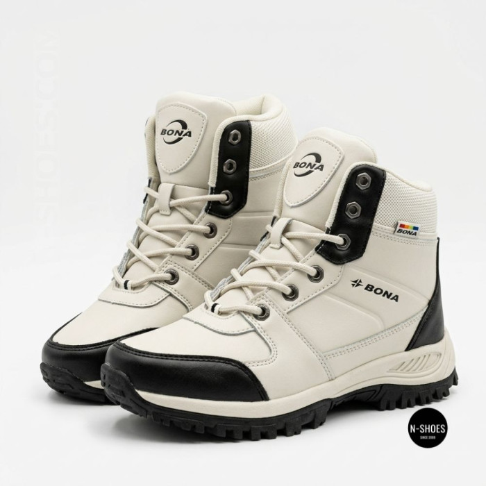 Зимние ботинки Bona 957Y-2-6 Beige-Black 6360 тепло на каждый шаг