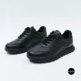 Шкіряні кросівки Allsy 216524 25D1D791-1 BLACK 6362 на щодень