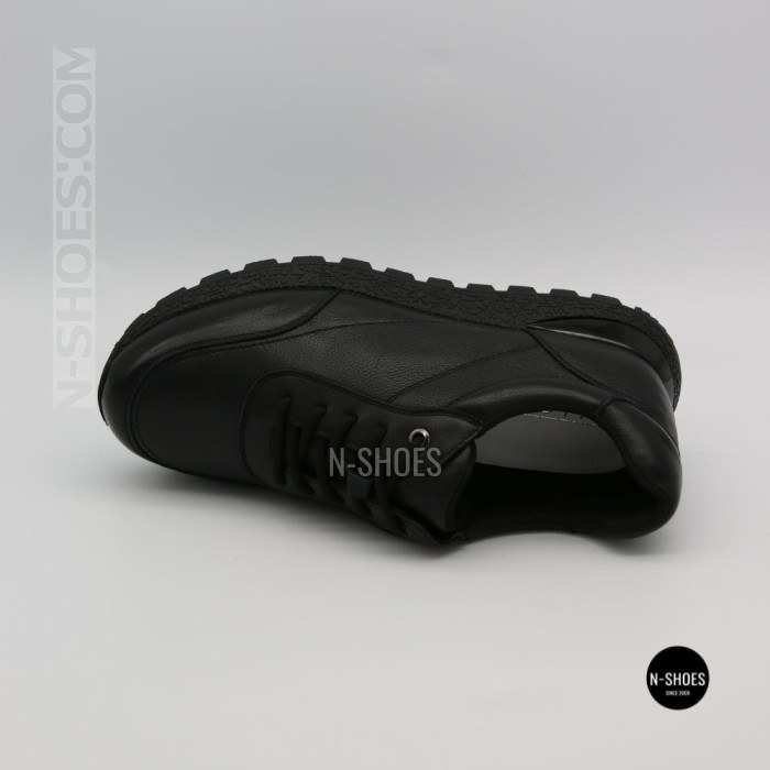 Шкіряні кросівки Allsy 216524 25D1D791-1 BLACK 6362 на щодень