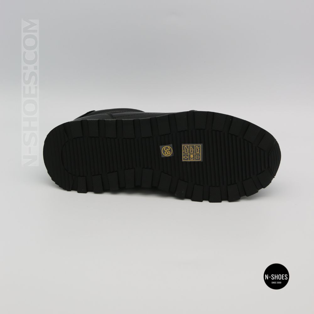 Шкіряні кросівки Allsy 216524 25D1D791-1 BLACK 6362 на щодень