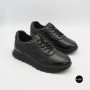Шкіряні кросівки Allsy 216524 25D1D791-1 BLACK 6362 на щодень