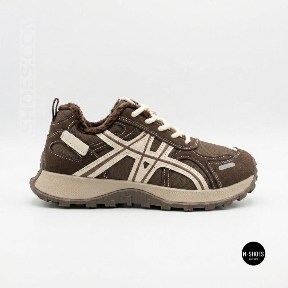 ALLSY 218902 SS-103 Brown 6366 Sneakers: Warmth for Every Day