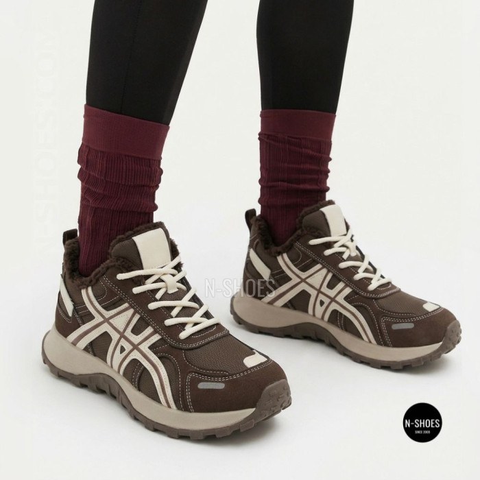Кроссовки ALLSY 218902 218894 SS-103 Brown 6366: тепло каждый день