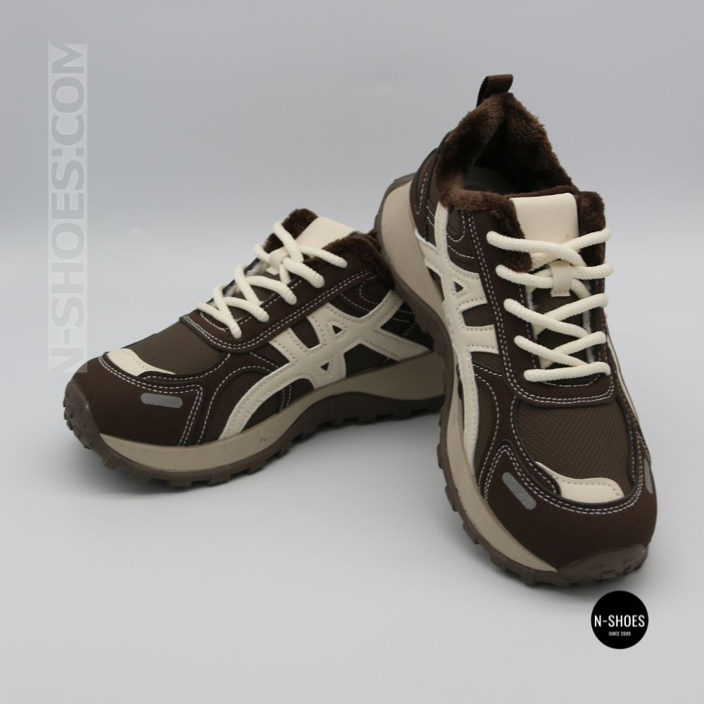 ALLSY 218902 SS-103 Brown 6366 Sneakers: Warmth for Every Day