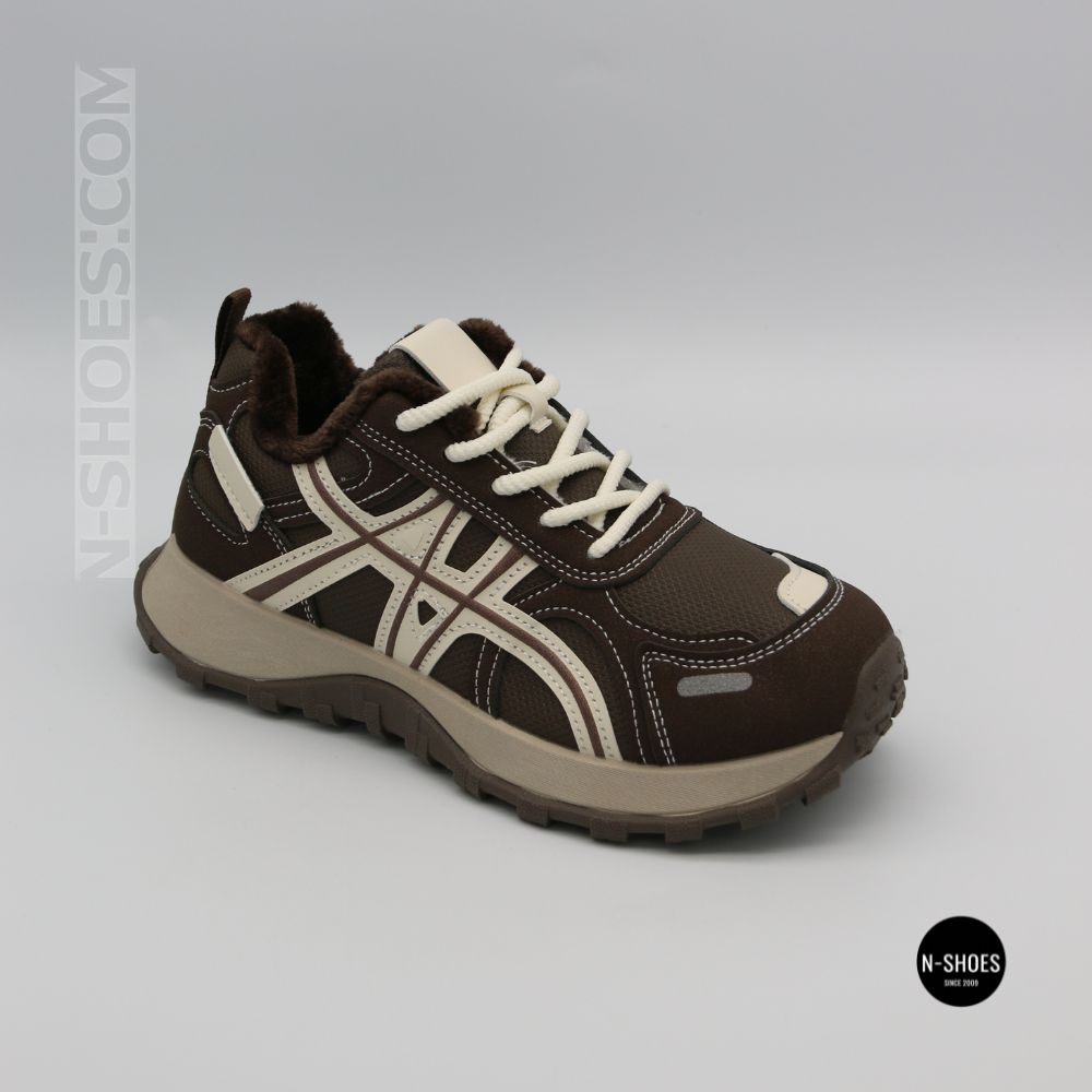 ALLSY 218902 SS-103 Brown 6366 Sneakers: Warmth for Every Day