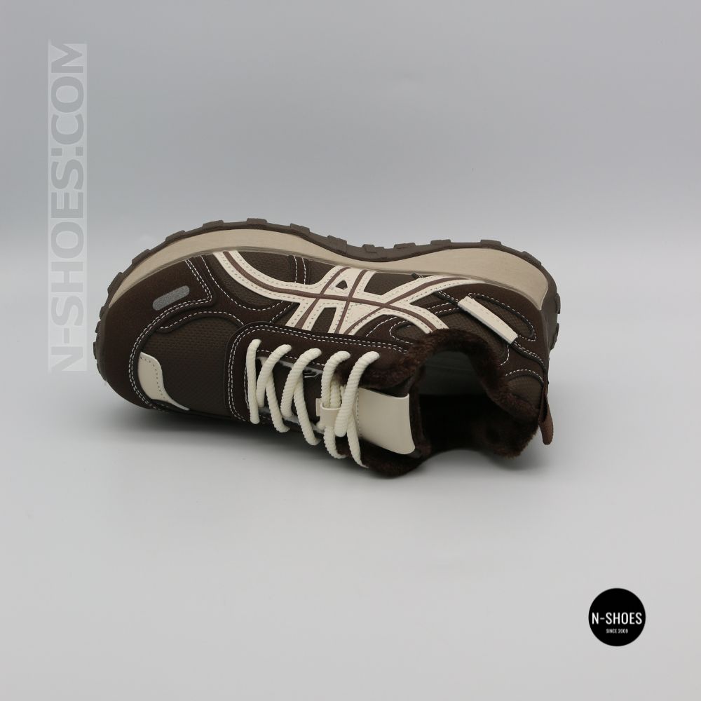 ALLSY 218902 SS-103 Brown 6366 Sneakers: Warmth for Every Day