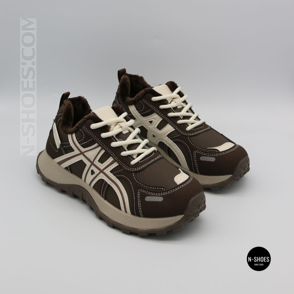 ALLSY 218902 SS-103 Brown 6366 Sneakers: Warmth for Every Day