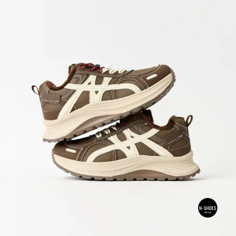 Кросівки ALLSY 218902 218894 SS-103 Brown 6366: тепло на щодень